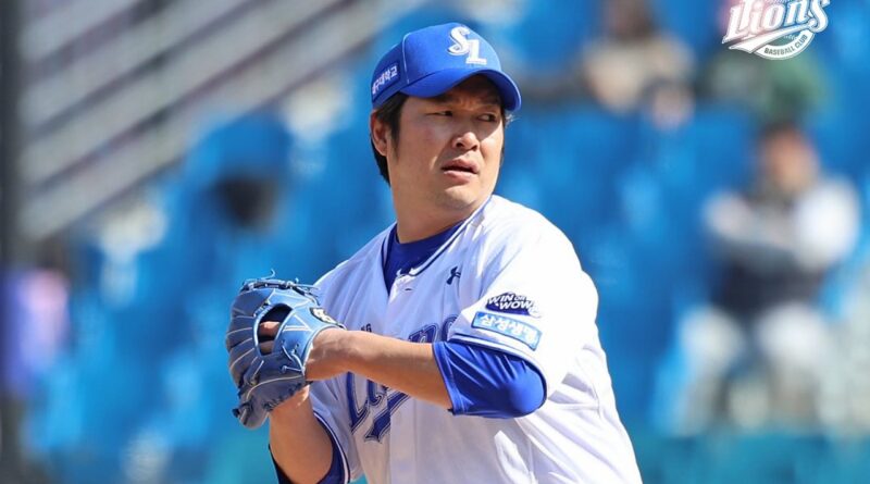 삼성 라이온즈, 송은범·강한울 등 5명 방출…베테랑의 이별 선언