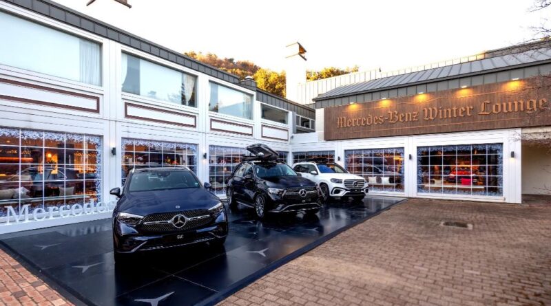 “설원 속 슈퍼카”… 벤츠 코리아, 평창서 ‘윈터 스릴’ 팝업 전개