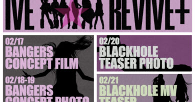 “타이틀곡은 ‘블랙홀’”… 아이브, 정규 2집 ‘리바이브 플러스(REVIVE+)’ 스케줄러 이미지 공개