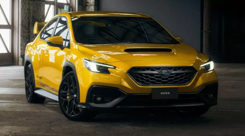 “6만 대 판매 기념”… 스바루, WRX 클럽 스펙 에보 공개