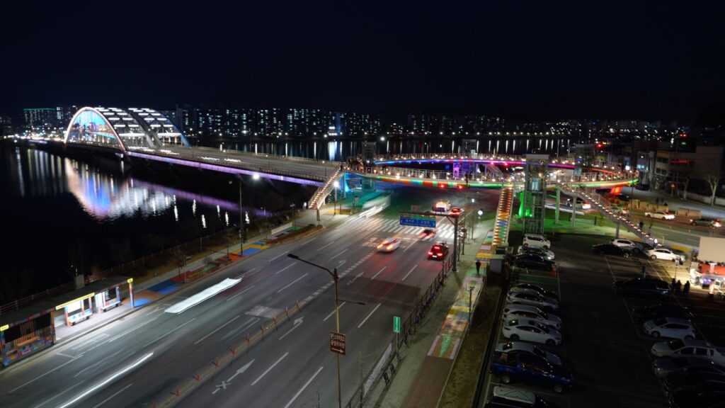 ▲춘천시, 소양아트서클 주차 문제 해소 ⓒ춘천시