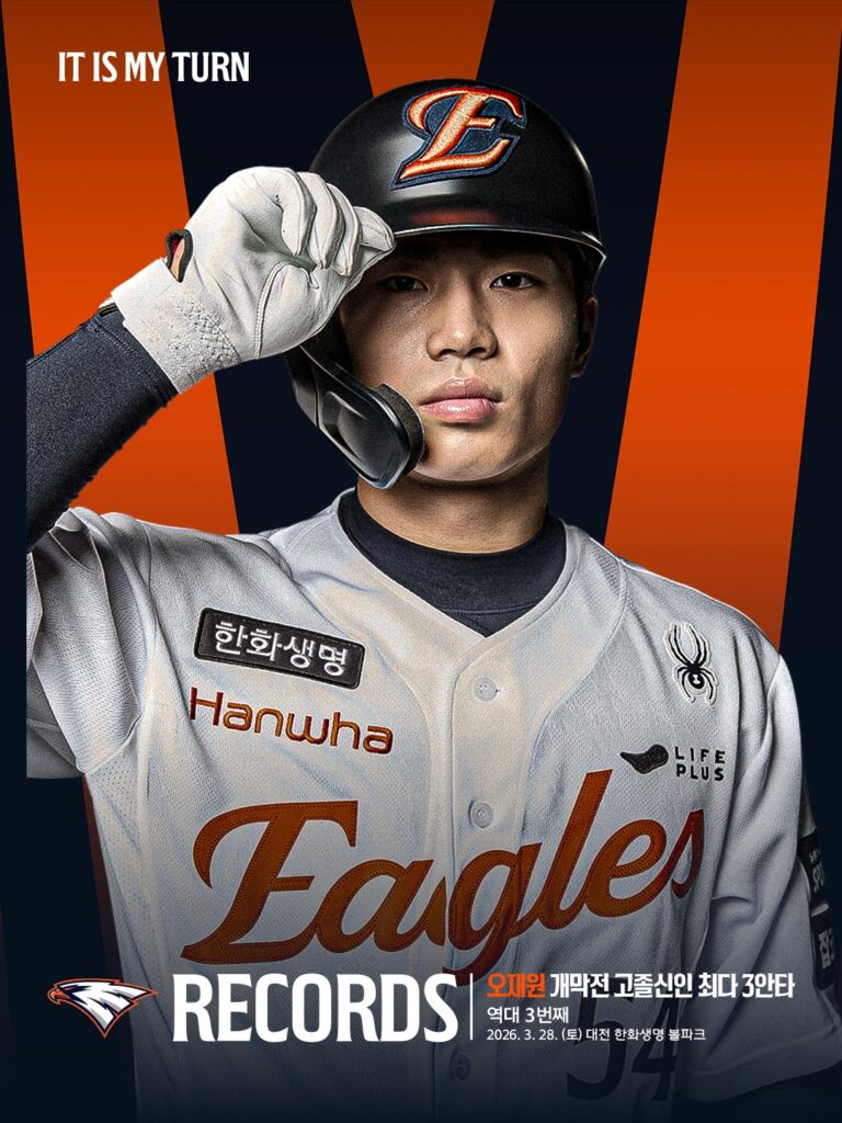 ▲한화 오재원, ‘여포 스윙’ 공식을 뒤집다 ⓒ한화이글스