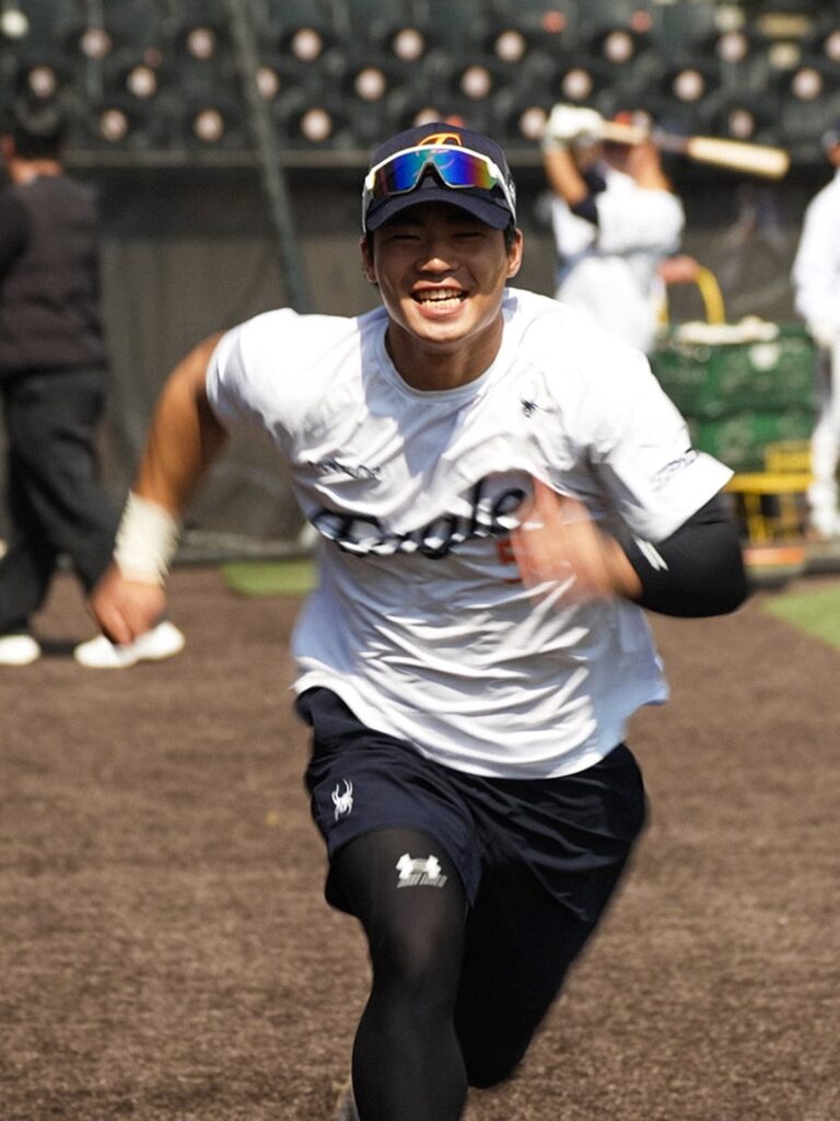 ▲한화 오재원, ‘여포 스윙’ 공식을 뒤집다 ⓒ한화이글스