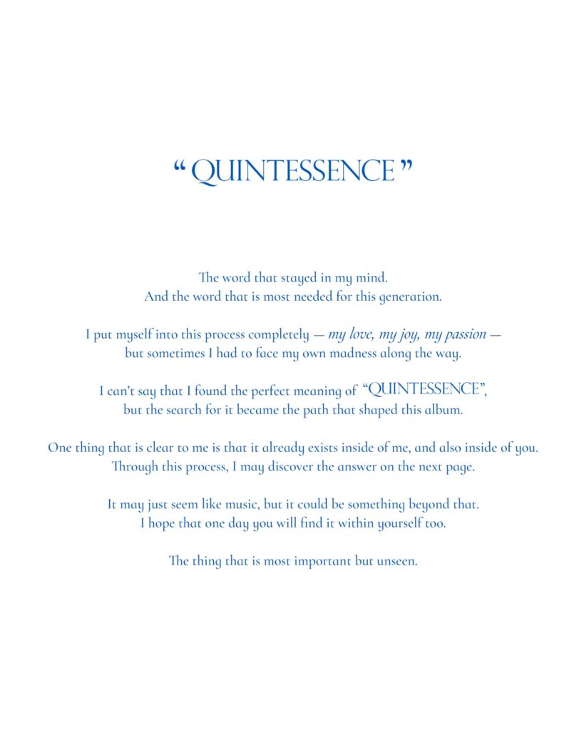 ▲태양, 새 앨범 ‘퀸테센스’ 예고 ⓒ태양 SNS