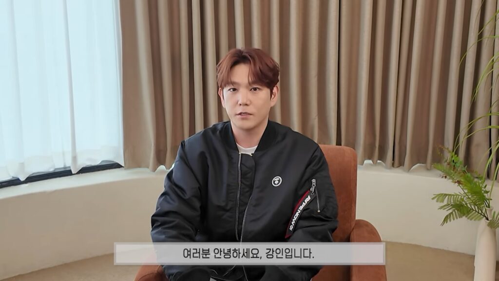 ▲강인, 오랜 공백 깨고 디지털 싱글 발매 ⓒ강인의 공식 유튜브 채널 '강인 KANG IN'