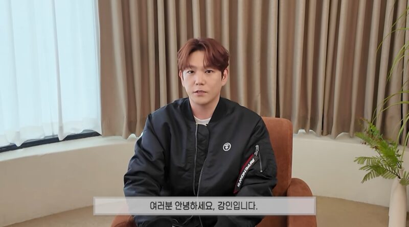 ▲강인, 오랜 공백 깨고 디지털 싱글 발매 ⓒ강인의 공식 유튜브 채널 '강인 KANG IN'