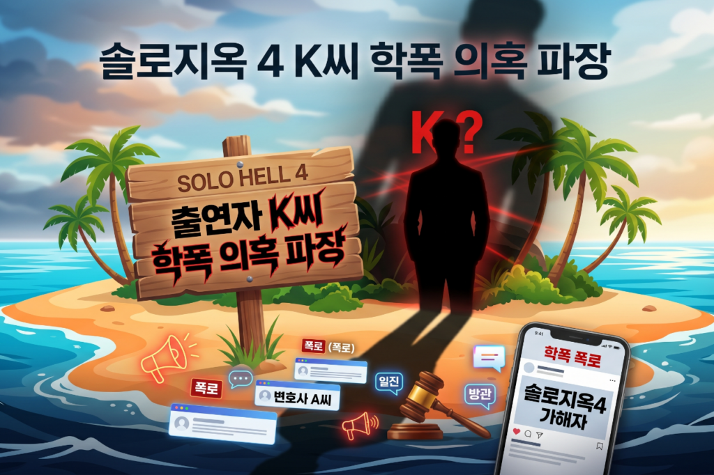 '솔로지옥4' 남성 출연자 K씨, 학폭 가담·조롱 의혹 파장 ⒸGEMINI